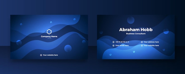 Modern Business Card Creative and Clean Business Card Template