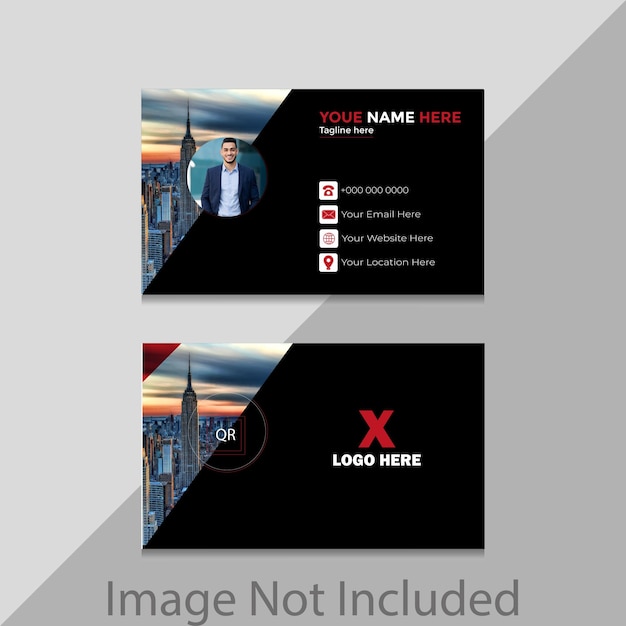 Modern Business Card Creative and Clean Business Card Template