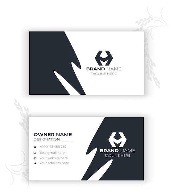 Modern Business card creative design template