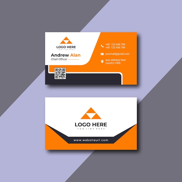 Modern Business Card Design Template