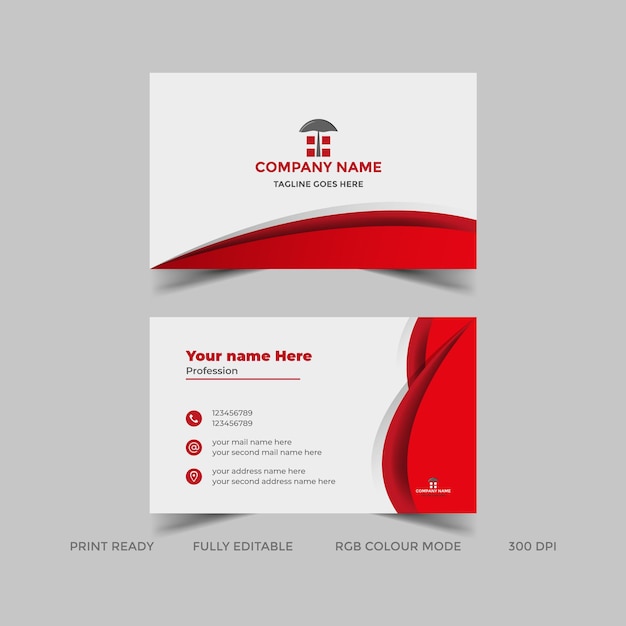 Modern Business Card Design Template