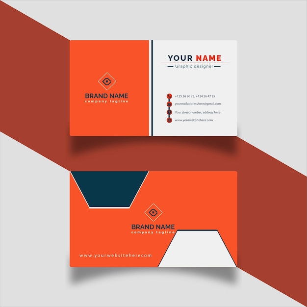 Modern Business card design template