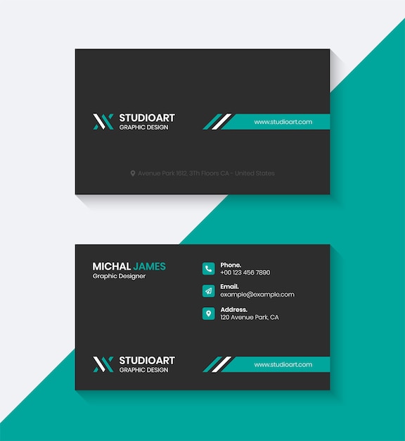 Modern Business Card Design Template