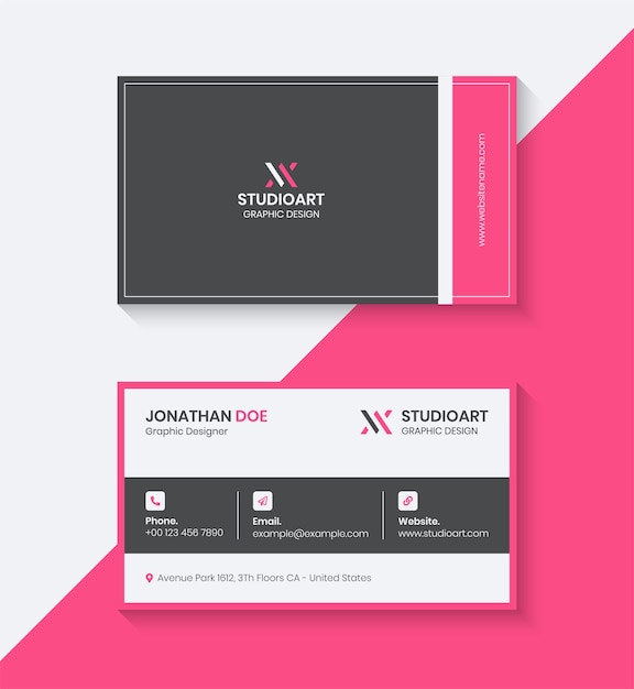 Modern Business Card Design Template