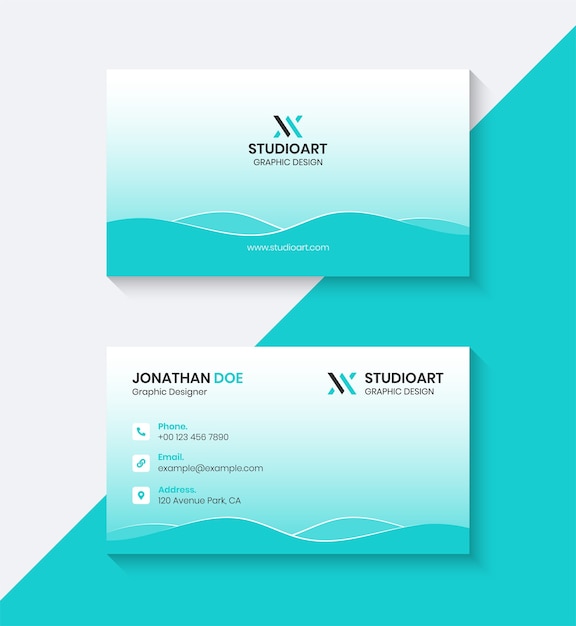 Modern Business Card Design Template