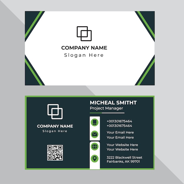 modern business card design