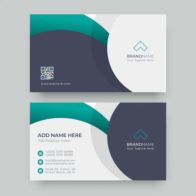 Modern business card design