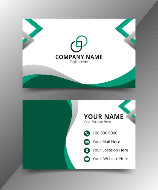 Modern Business Card Professional Business Card Template