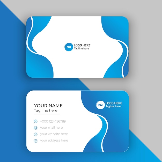 Modern business card Simple business card design Creative and elegant business card design Simple