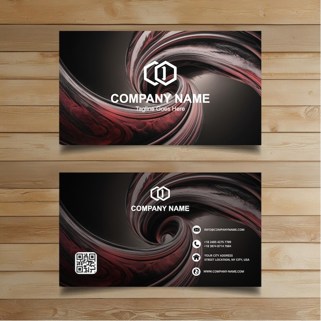 Modern business card template