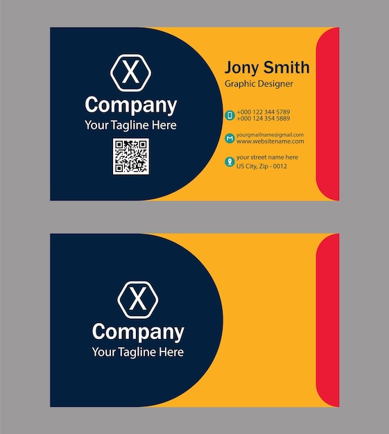 modern business card template