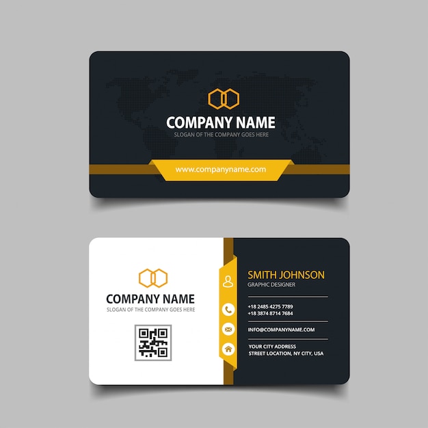 Modern business card template