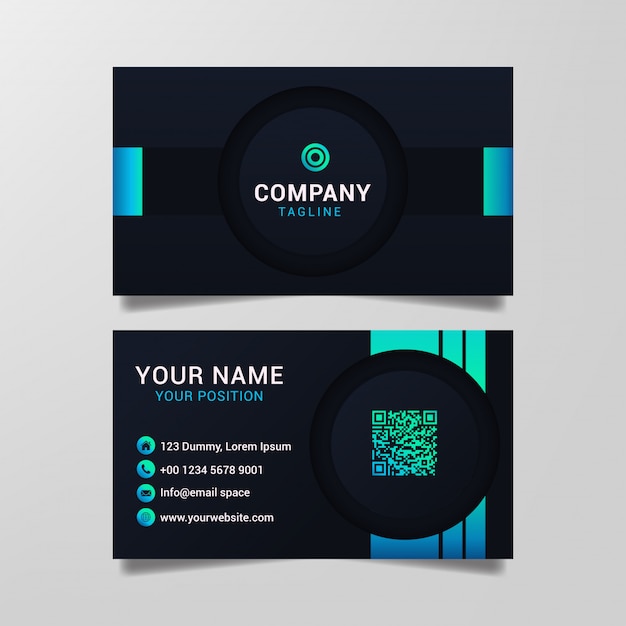 modern business card template