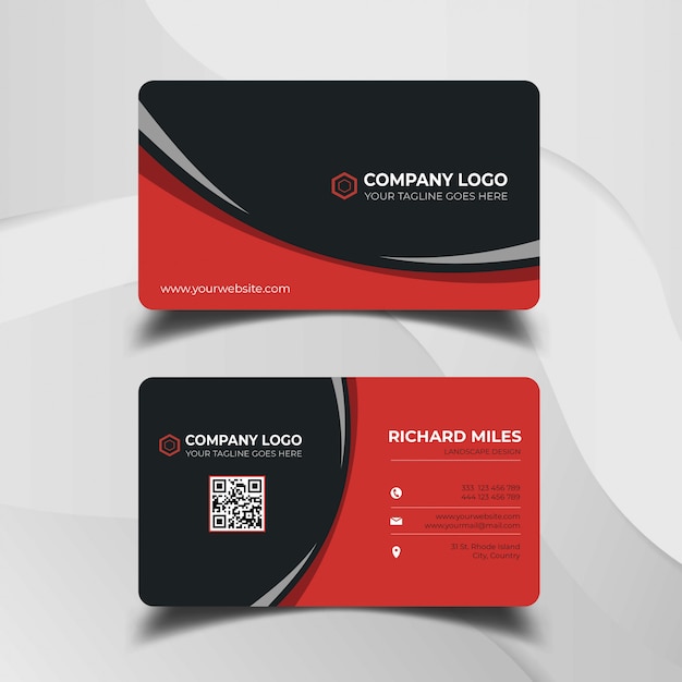 Modern business card  template