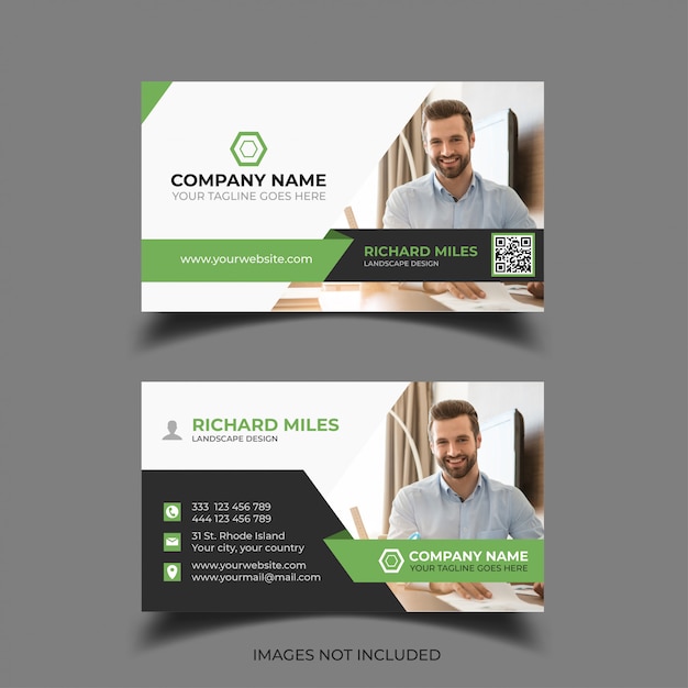 Modern business card template