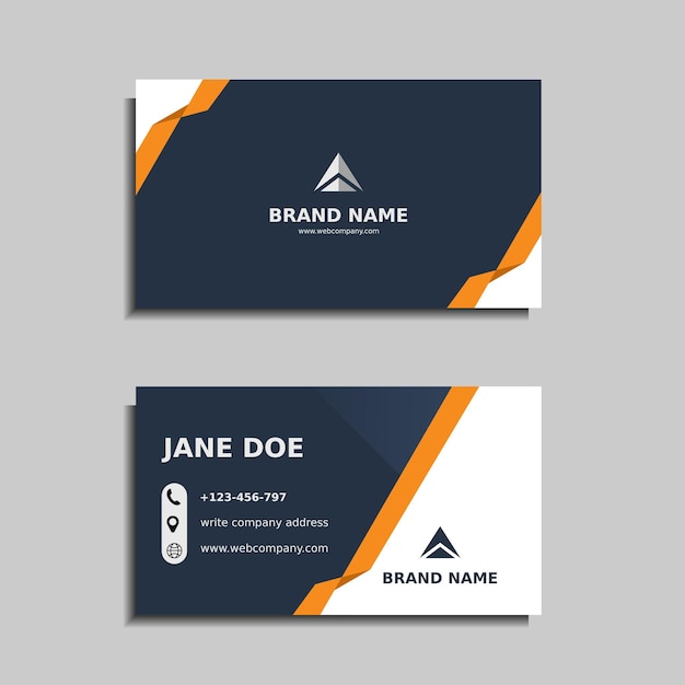 modern business card template