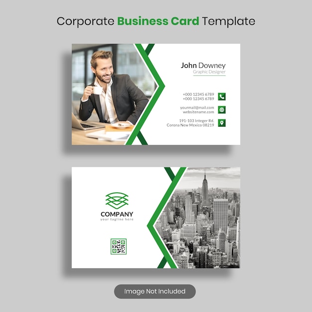 Modern business card template