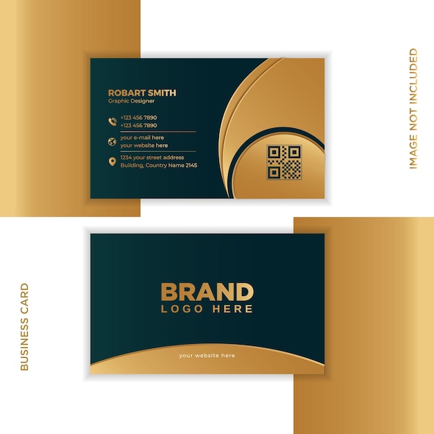 Modern business card template