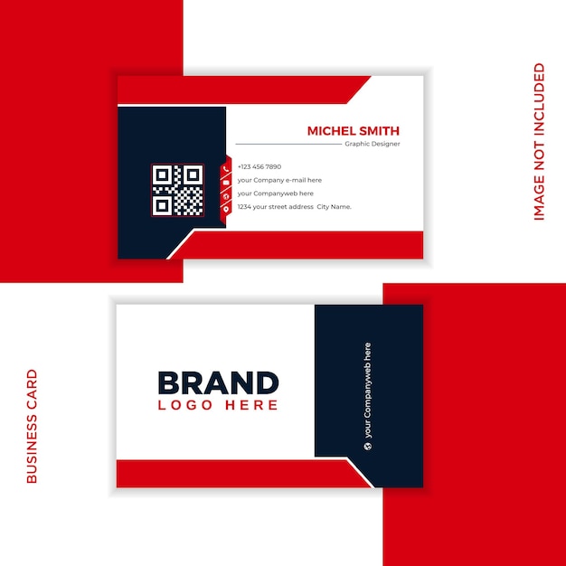 Modern business card template