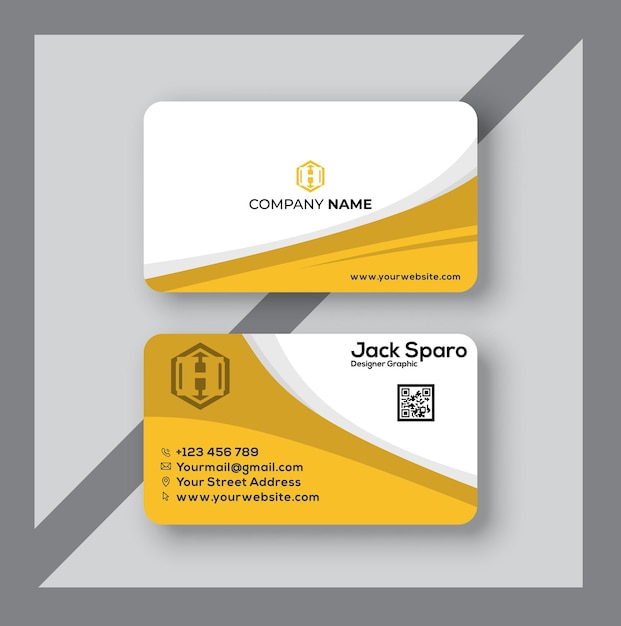 Modern business card template