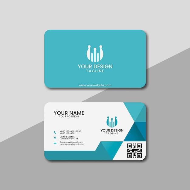 Modern business card template