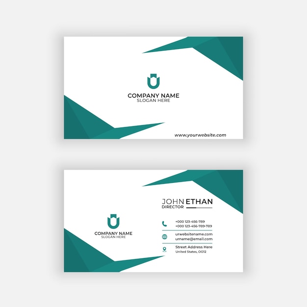 Modern business card template