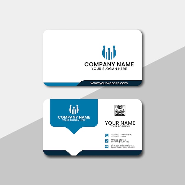 Modern business card template