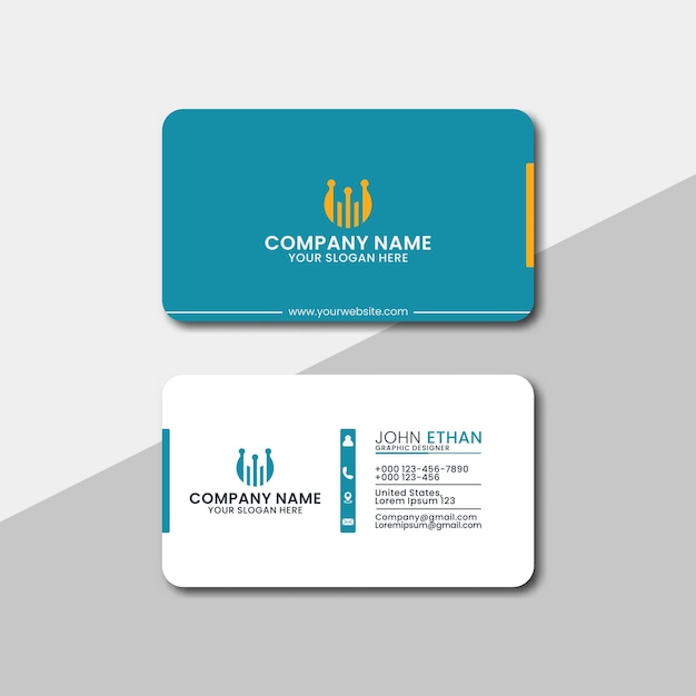 Modern business card template