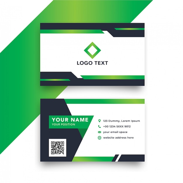 Modern business card template