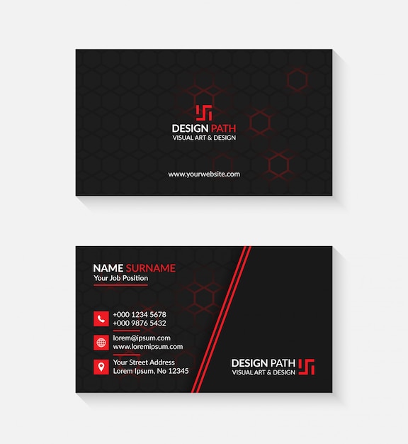 Modern Business Card Template 