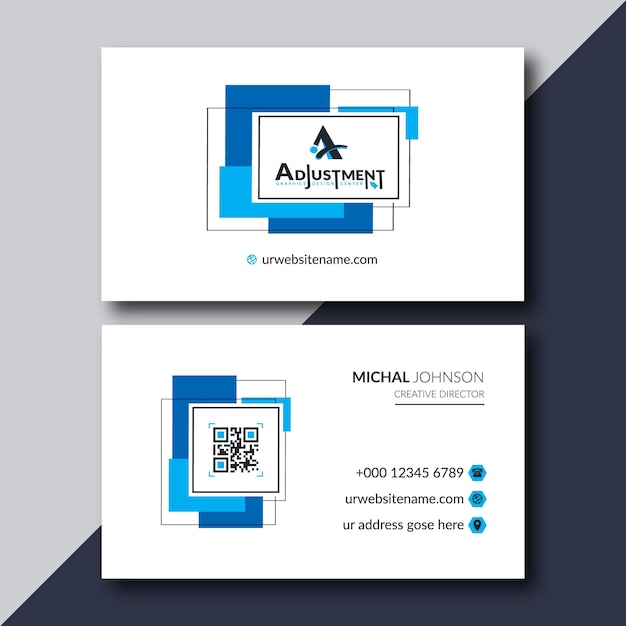 Modern Business Card vector