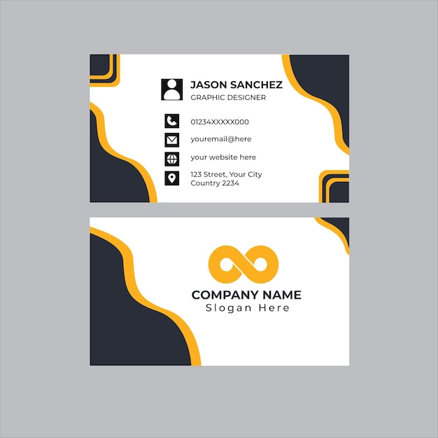 Modern business card