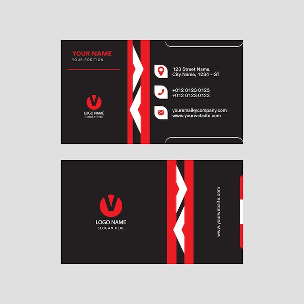 Modern business card