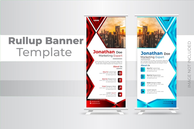 Modern business flyer design and company cover page template