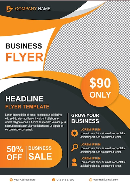 Modern Business Flyer Design Template