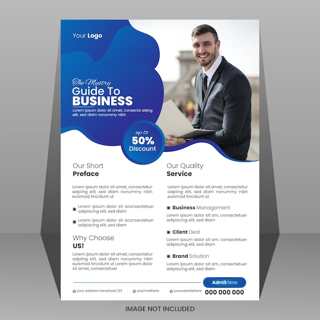 Modern Business Flyer Template Design