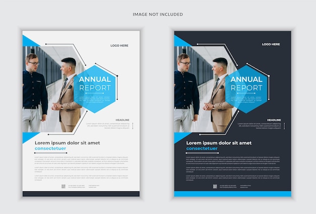 Modern Business flyer template premium vector