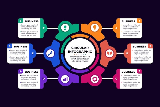 Modern Business Infographic Presentation Template