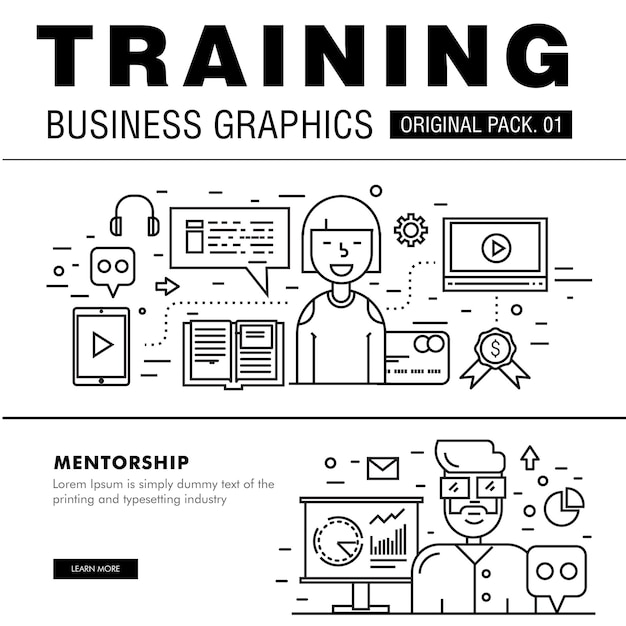 Modern business training pack