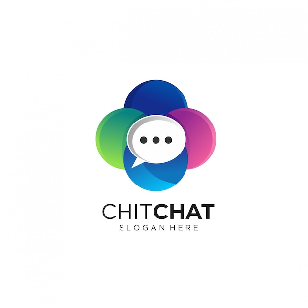 Modern Chat Logo Design Templates