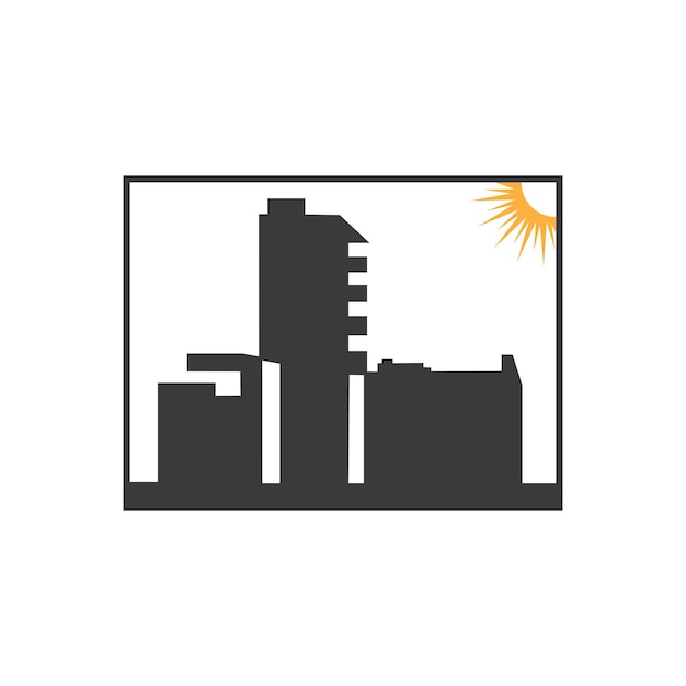 Modern City skyline city silhouette vector illustration in flat design