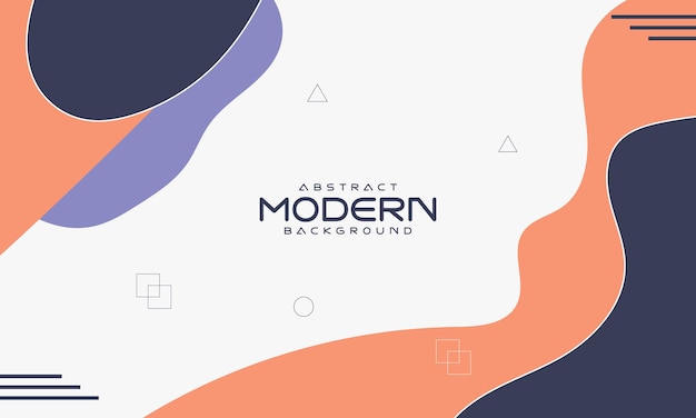 Modern colorful geometric abstract background Simple shapes with futuristic overlay effect