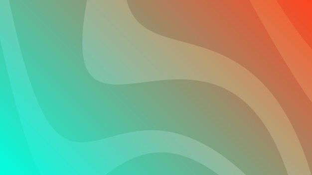 Modern colorful gradient background with wave lines