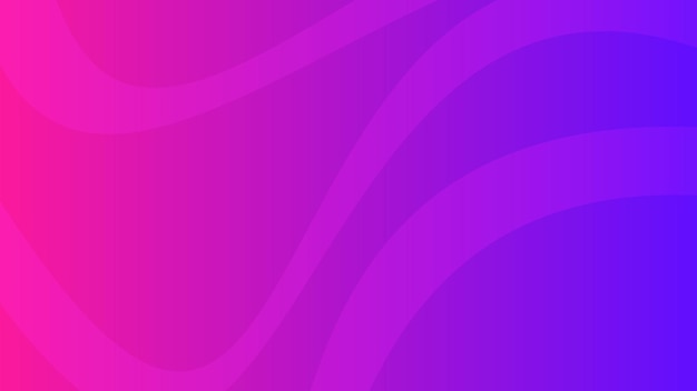 Modern colorful gradient background with wave lines