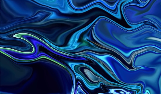 Modern colorful liquid flow background with smooth Wave color