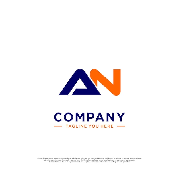 modern concept logo ideas AN