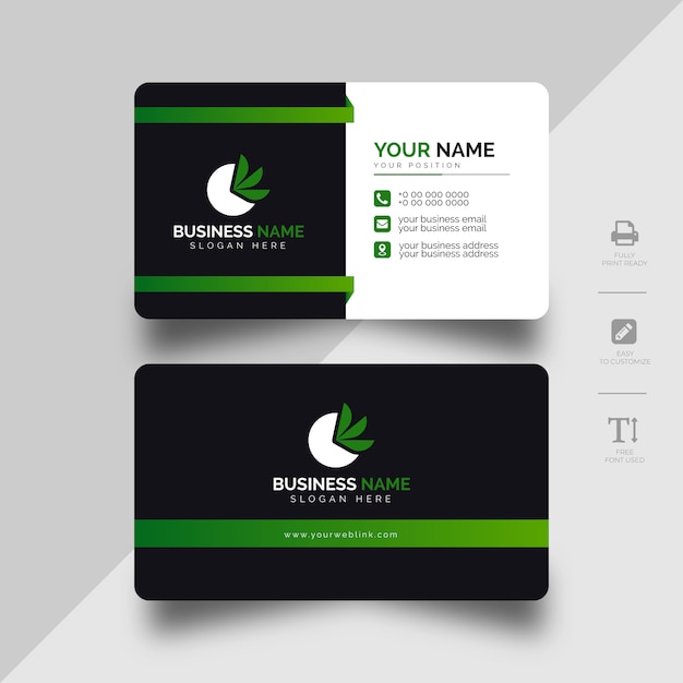 Modern Corporate Business card Template