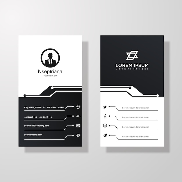 Modern Corporate Business Card