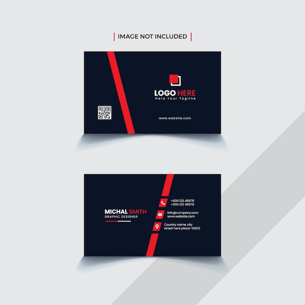 Modern Corporate Creative Business Card Template Design