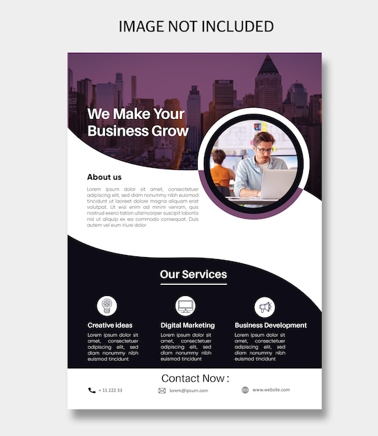 Modern Corporate flyer template